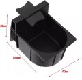 Center Console Cup Holder Divider For Subaru Impreza 2008 2014 Wrx Sti 2015 2021 And Crosstrek Premium 2016 2017 Black Abs