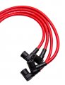 Vms Racing 99-01 10 2mm High Heat Performance Spark Plug Wires Set In Red Compatible With Volkswagen Vw Jetta 2 0l Engines Only