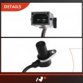 A-premium Abs Wheel Speed Sensor Compatible With Volkswagen Models Passat 1999 2000 2001 2002 2003 2004 2005 Awd Replace