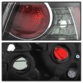 Acanii For Black Smoked 2008-2017 Mitsubishi Lancer 08-15 Evo X Tail Lights Brake Lamps