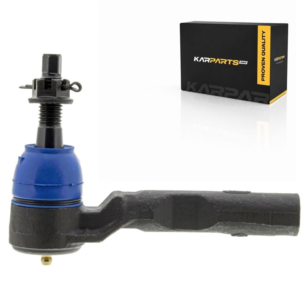 Tie Rod End For 2003 2004 2005 Chevy Express 2500 Sintered Metal Bearing Threaded Stud Greaseable Castle Nut And Cotter Pin
