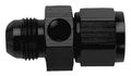 Fragola Aluminum Male X Female Gauge Adapter -10 An W 1 8 Fpt On Side Black 