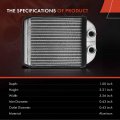 A-premium Hvac Heater Core Compatible With Mitsubishi Montero Sport 1997-2008 2010-2015 Replace Oe Mr360705