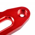 Astra Depot Anodized Red 10 Mount Bolt Cnc 6061 Aluminum Winch Fairlead For Atv Utv Synthetic Rope Cable 8000-15000lbs