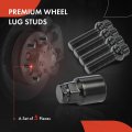 A-premium 4-pc M14-1 5 Wheel Studs W Socket Key Compatible With Mercedes-benz E63 Amg Glk250 Glk280 Glk300 Glk350 Gle300d