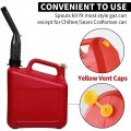 Hifrom Gas Can Replacement Spout Kit Pour Nozzle With Gasket Stopper Caps Collar And Vent For Water Jugs Old Appropriate