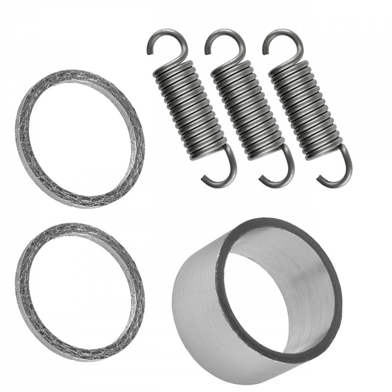 Caltric Muffler Pipe Gaskets And Springs For Can-am Bombardier Ds650 Baja X 2000-2007