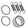 Caltric Muffler Pipe Gaskets And Springs For Can-am Bombardier Ds650 Baja X 2000-2007 