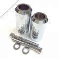 Hongk- Motorbike Aluminum Frame Slider Crash Protector Compatible With 2002 2003 Yzf R1 Yzfr1 Yzf-r1 Chromed B01bi8qyk2