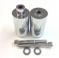 Hongk- Motorbike Aluminum Frame Slider Crash Protector Compatible With 2002 2003 Yzf R1 Yzfr1 Yzf-r1 Chromed B01bi8qyk2