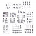 Stainless Engine Hex Bolt Kit For Small Block Chevy Sbc 265 283 305 307 327 350 400