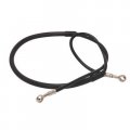Galfer Front Steel Braided Brake Line Cr Style Standard Length Black For Yamaha Yz125 1998-2019 