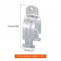 Uxcell 2-3 8 Emt Strut Clamps Steel For Rigid Conduit And Pipe 4pcs Universal With Bolt Nut