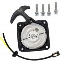Recoil Pull Starter And Start Claw For X1 X2 Pocket Bike X8 2 Stroke Gs Moon Scooter With Fuel Line Kit Screws 