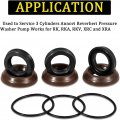 18mm Gasket Seal Kit For Pressure Washers Xr Annovi Reverberi Rk Rka Rkv Xrc Xra Ar1857 70-0177 New