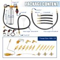 X Autohaux Automotive Non Dismantle Fuel Injector Cleaner Cleaning Tool Kit Tester System Air Intake With Carrying Case For