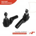 A-premium Set Of 8 Front Sway Bar Link Lower Ball Joint Outer Tie Rod End Control Arm Bushing Compatible With Lincoln