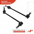 A-premium Set Of 8 Front Sway Bar Link Lower Ball Joint Outer Tie Rod End Control Arm Bushing Compatible With Lincoln