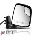 Ni1321245 Factory Style Passenger Right Side Mirror Manual Folding Adjust Compatible With Nv200 13-18 Textured Black