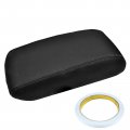 Autokay Black Leather Armrest Console Lid Cover Fits For Dodge Durango 2011-2019 Jeep Grand Cherokee