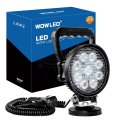 Wfpower Magnet Light Bar Magnetic Base Cigaretteer Powered Portable Led Flood Light Work Lamp For Car Off-road Suv Trailer 