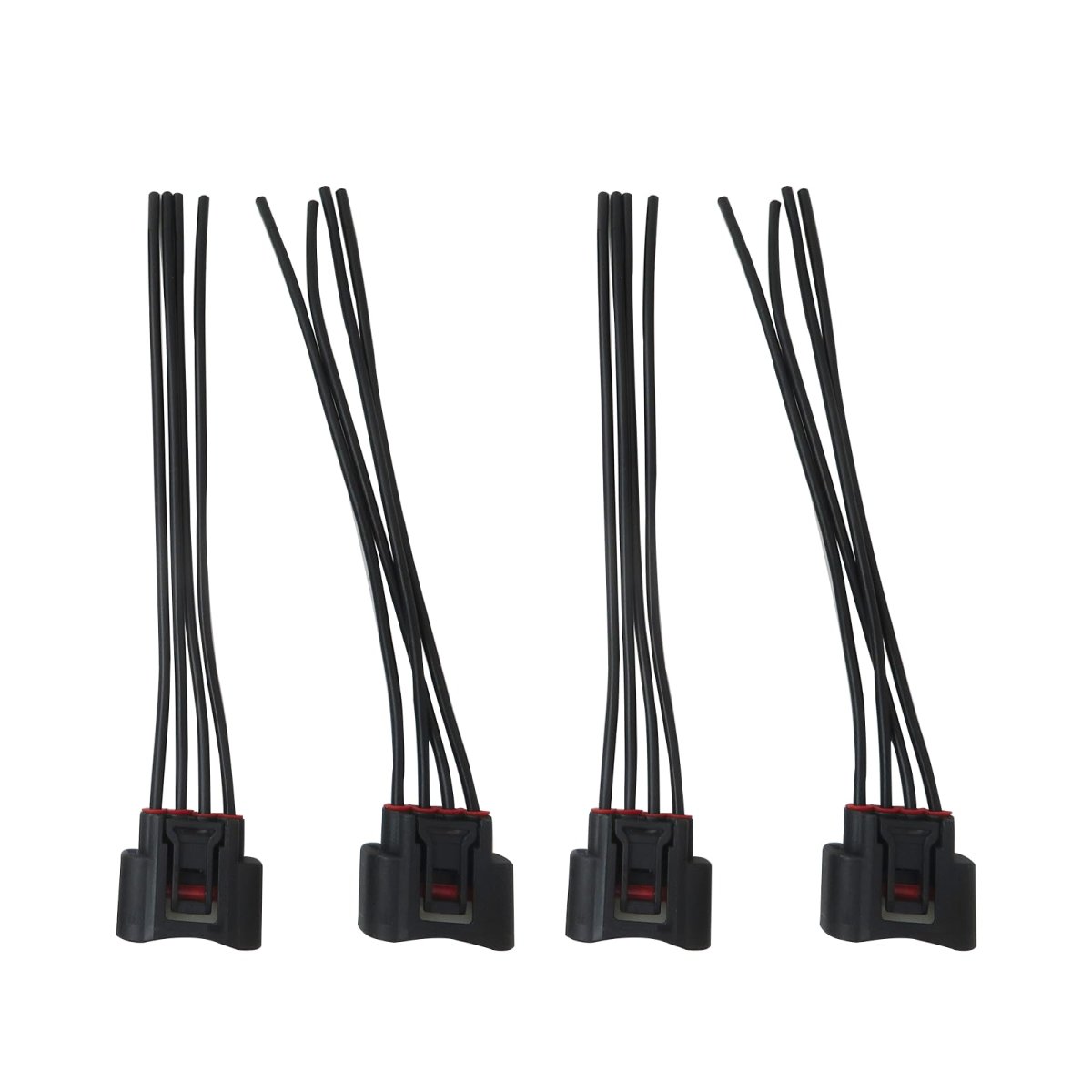 4 Pcs Ignition Coil Female Connector Plug Harness Replace 90919-02244 90080-19015 90919-02239 For 2001-2017 Toyota Rav4 2 5l