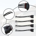 4 Pcs Ignition Coil Female Connector Plug Harness Replace 90919-02244 90080-19015 90919-02239 For 2001-2017 Toyota Rav4 2 5l
