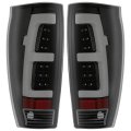 Led Tail Light Pair For 2002-2006 Chevy Avalanche 1500 2500 Smoke Lens Tube Bar Lamp Left Right Replacement 15771437 15771438 