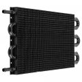 G-plus Universal 6 Row An6 Radiator Remote Transmission Engine Oil Cooler Hose Mounting Kit Aluminum Black