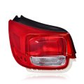 Tail Light For Chevy Malibu Lt Ls Eco 2013-2015 Fit 2016 Limited Lamp Left Driver Red Clearlens Black Housing 3 Plug Luces 