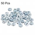 Uxcell Self -clinching Nuts 8-32 X 0 14-inch Carbon Steel With Zinc Plating Rivet Nut Round Head Metal Sheet Mounting Hardware