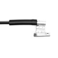 Brake Hose Rear Driver Side For Mercury Marauder 2003 2004 Alx-pau-df-350-56039-cla4 Dot Certified Standard Style Black 