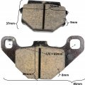 Disc Brake Pads Heavy Duty With Locator Pin On Rear Fits E-ton Viper Rxl70 Rxl90r Rxl150r Vector 250 Atvs Matrix 50 150cc
