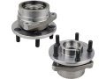 Front Wheel Bearing Hub Assembly Set Of 2 For 1987-1989 Jeep Wrangler 4wd 