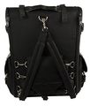 Motorcycle Pack Travel Luggage Many Pockets Sissy Bar Bags Plain Bag Back 