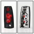 Acanii For 1988-1998 Chevy Gmc C K C10 Silverado Sierra Suburban Tahoe Black Tail Lights Brake Lamps G2 Left Right