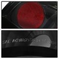Acanii For 1988-1998 Chevy Gmc C K C10 Silverado Sierra Suburban Tahoe Black Tail Lights Brake Lamps G2 Left Right