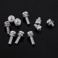 160pcs Machine Screws Metric Screw Assortment 304 Stainless Steel Assorted With Plastic Box For Office Appliance Machinery