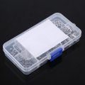 160pcs Machine Screws Metric Screw Assortment 304 Stainless Steel Assorted With Plastic Box For Office Appliance Machinery