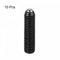 Uxcell Ball Point Set Screws 10pcs M8 X 40mm High Carbon Steel Metric Spring Hex Socket Grub Screw