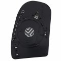 Driver Left Side Mirror Glass Assembly With Plastic Back Plate Heated Compatible Mercedes Benz 2001-2007 C-class 2003-2009