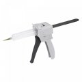 Uxcell 30ml Manual Epoxy Mixer Applicator Single Part Dispenser Gun Set The Contains 1pcs Of Hose Mixing Needle Front Cover And