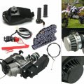 49cc Pull Start Engine Motor Kit 2 Stroke Gas Single Cylinder With Air Cooled For Mini Pocket Dirt Pit Bicycle Scooter Atv 14