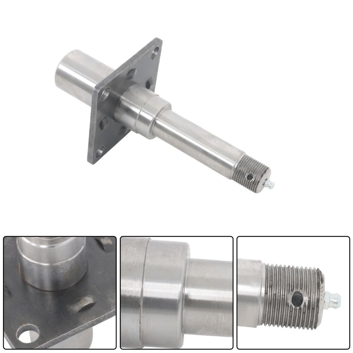2 Sets Bt16 Round Spindle With Fastening Accessories Brake Flange