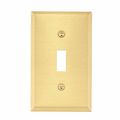 Switchplate Brushed Brass Single Toggle Dimmer Renovator S Supply 