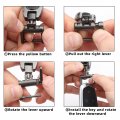 Juedarli Metal Car Fob Keychain Heavy Duty Chain With 2 Detachable Rings Car Key Holder For Keychains Accessories Men And Women
