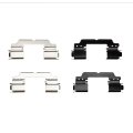 Disc Brake Hardware Set For Porsche Macan 2015 2016 2017 2018 Front Position Alx-pau-df-340-63040-cla8 Standard Style Black 