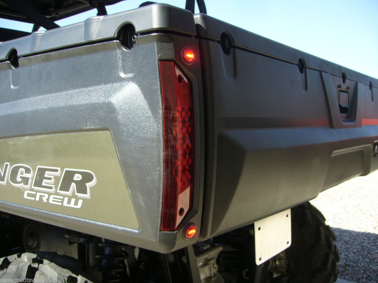 Led Turn Signal Kit Polaris Rzr Ranger General Whorn Street Legal