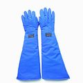 Cryogenic Gloves For Liquid Nitrogen And Cold Storage Low Temperature Protective Safety Frozen Blue Shoulder Length 27 In Free 