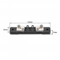 Uxcella Shunt Resistor 10a 75mv For Dc Current Ammeter Analog Panel Meter External Fl-2 Divider